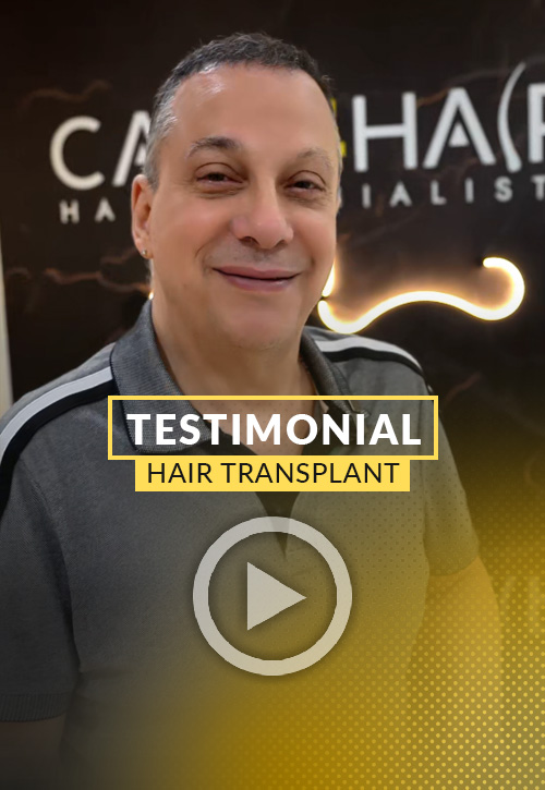 Carlos Testimonial after his hair restoration in Miami | Care4Hair