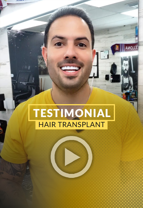 Adrian Dominguez Testimonial after his hair restoration in Miami | Care4Hair