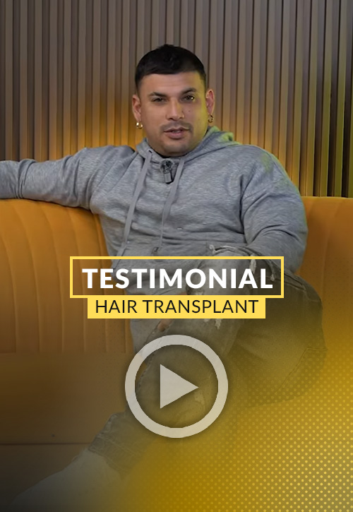 testimonial video Ultra his hair restoration