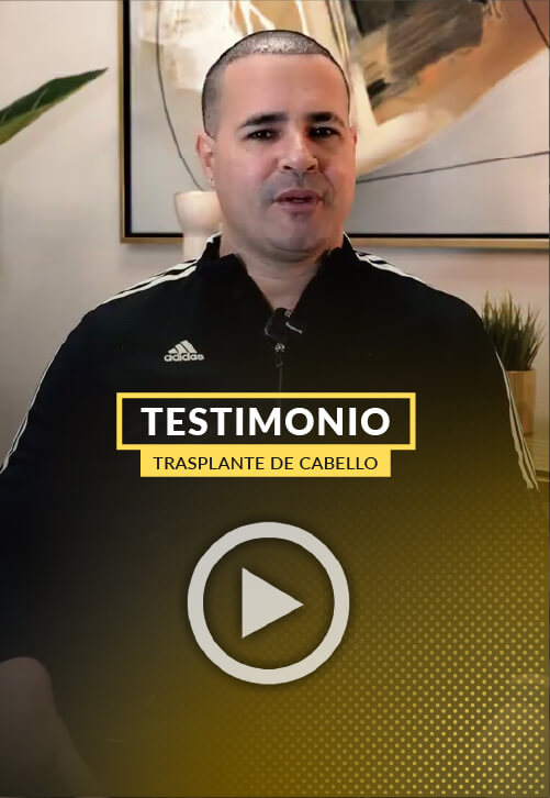 Restauracion de la linea frontal del cabello 1 semana despues de la cirugia