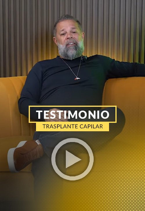 video testimonio Calor CRM en su trasplante capilar