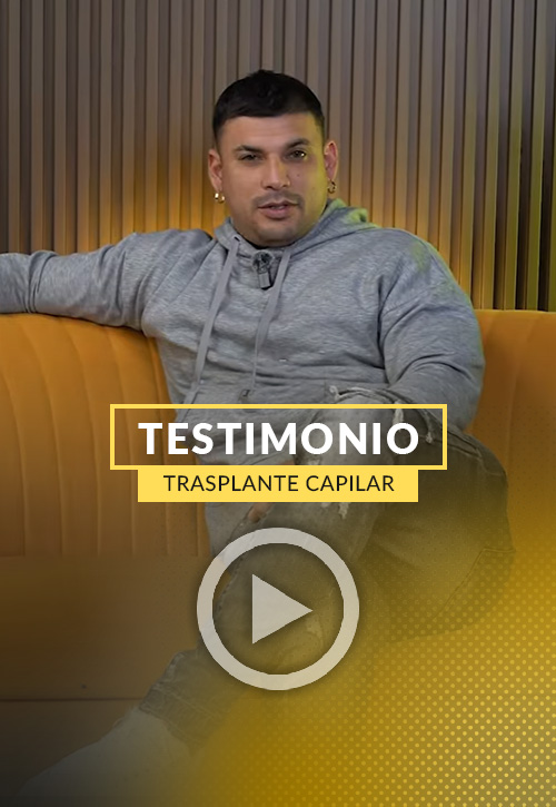 video testimonio Ultra en su trasplante capilar